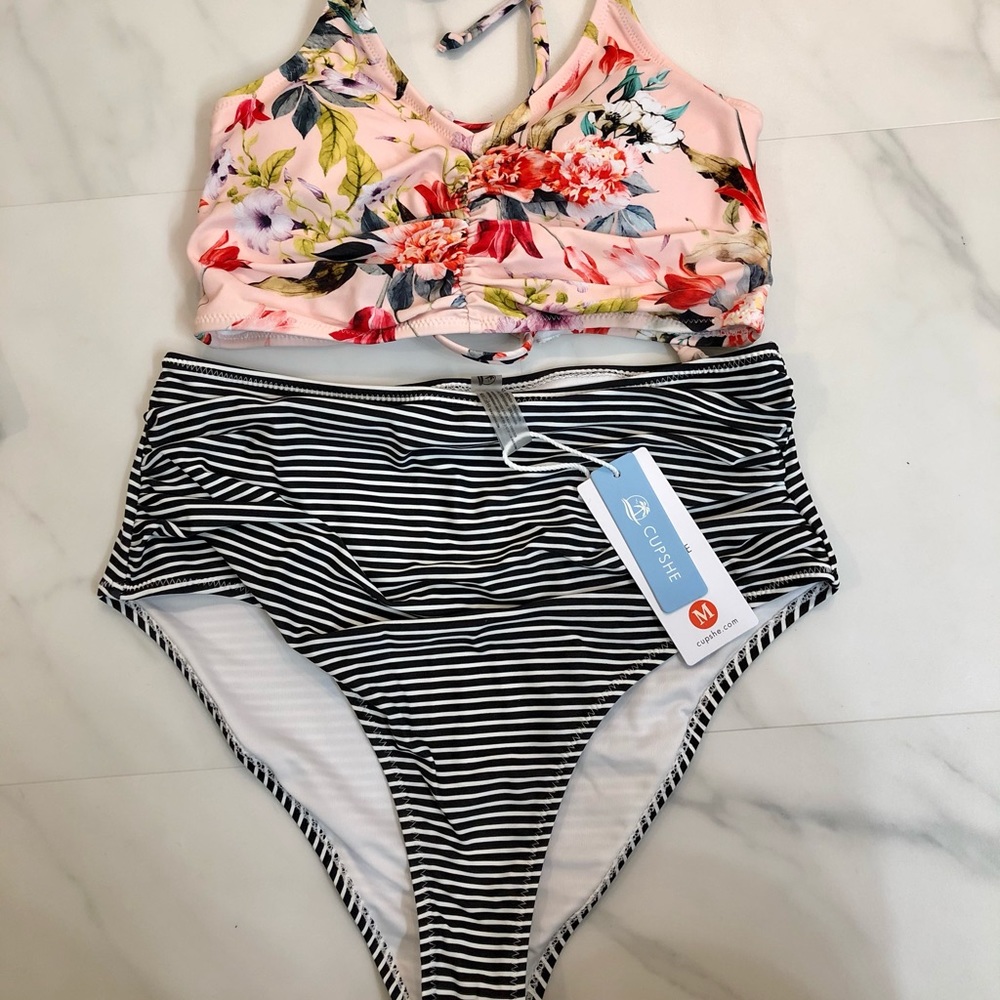 Cupshe High Waisted Swimsuit